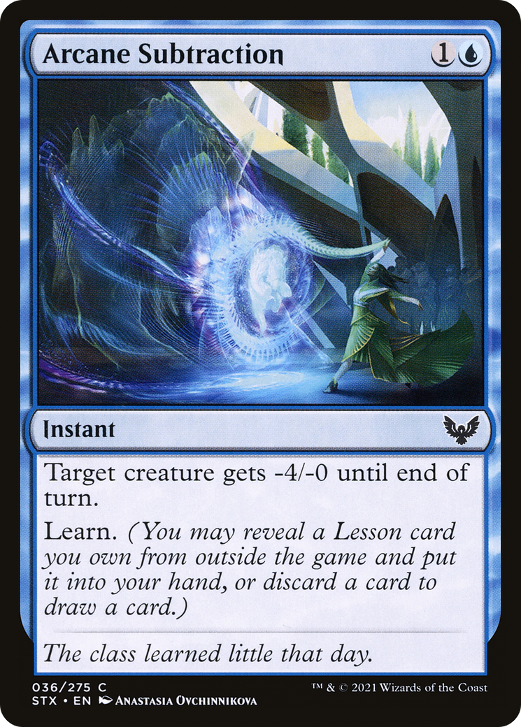 Arcane Subtraction [STX - 36]