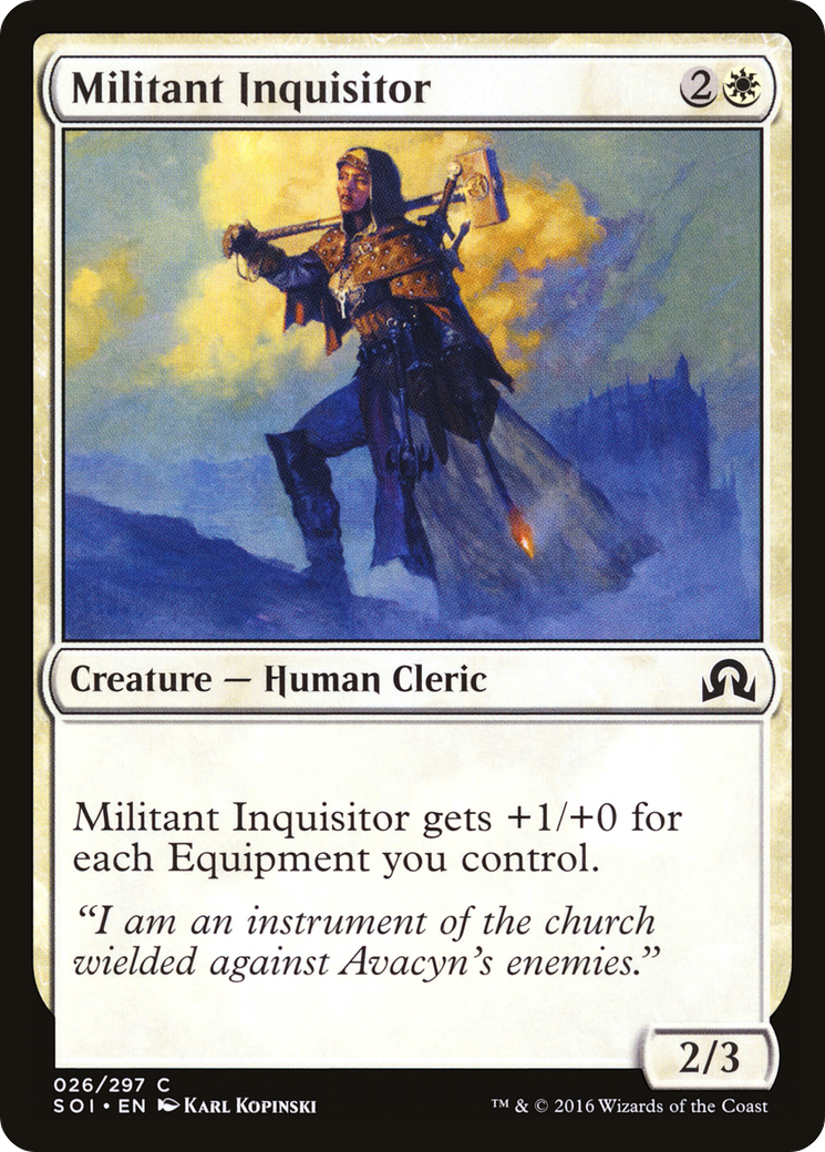 Militant Inquisitor [SOI - 26]