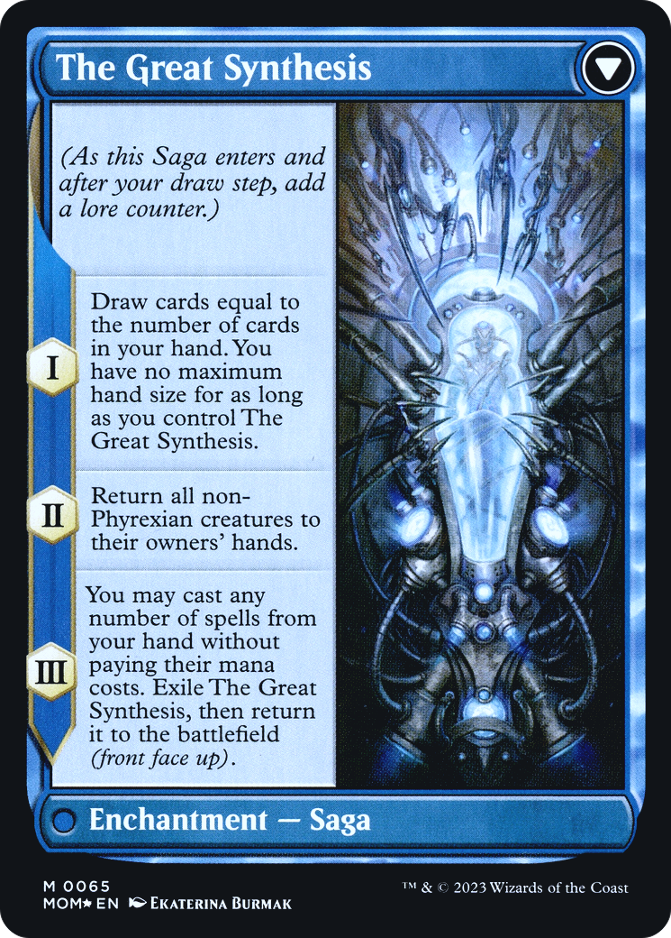 Jin-Gitaxias (PRE-65S) - March of the Machine Promos Foil
