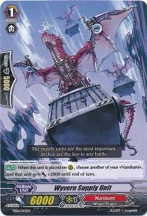 Wyvern Supply Unit (TD06/013EN) - Trial Deck 6: Resonance of Thunder Dragon