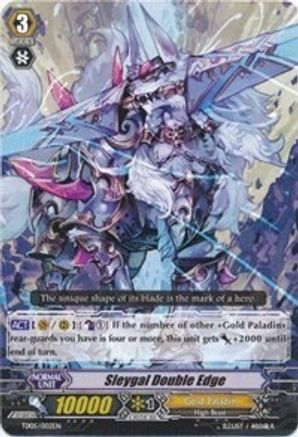 Sleygal Double Edge (Non-Holo) (TD05/002EN) - Trial Deck 5: Slash of Silver Wolf