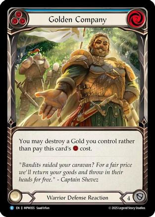 Golden Company (Blue) (MPW055) - Mastery Pack Warrior