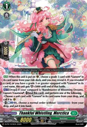 Thankful Whistling, Merctica (D-PR/1076EN) - D Promo Cards