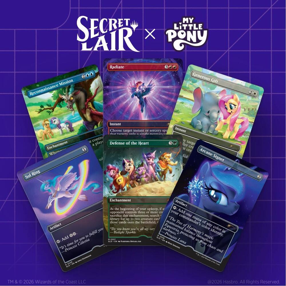 Secret Lair Drop: Secret Lair x My Little Pony: Friendship is Magic Nonfoil