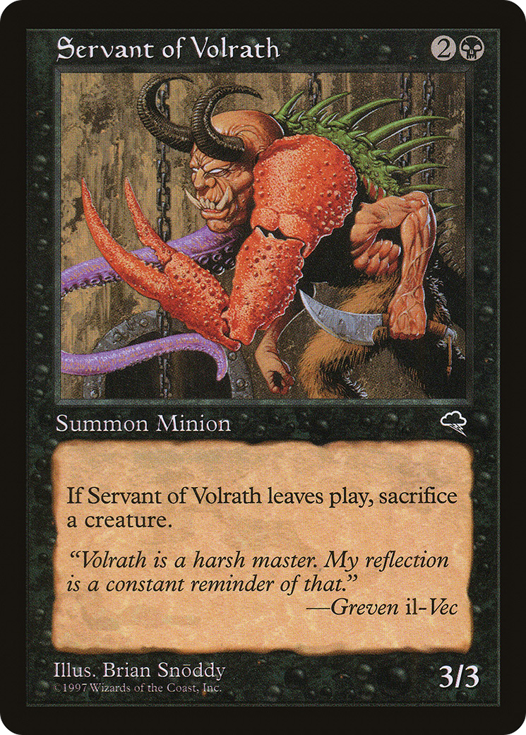 Servant of Volrath [TMP - 156]