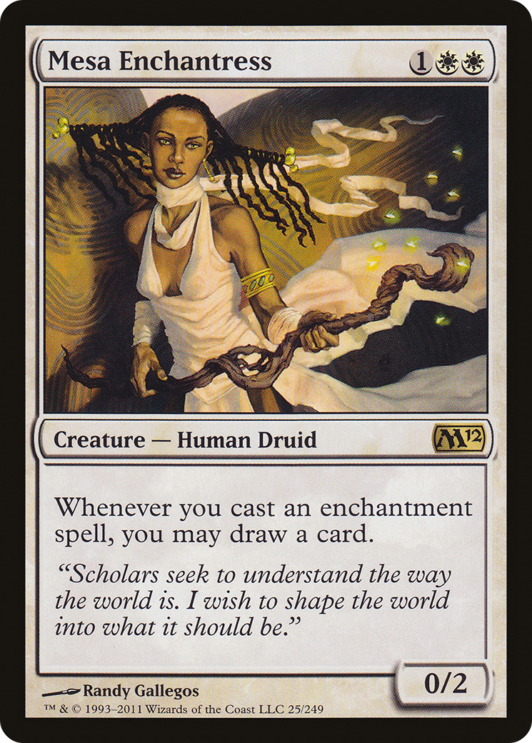 Mesa Enchantress [M12 - 25]