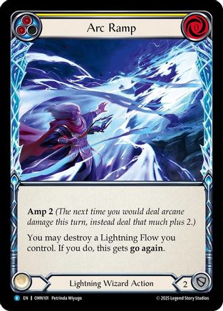 Arc Ramp (Yellow) (OMN101) - Omens of the Third Age Rainbow Foil