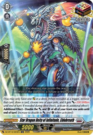 Star Dragon Deity of Infinitude, Eldobreath (DZ-BT13/023EN) - DZ-BT13: Parallactic Clash