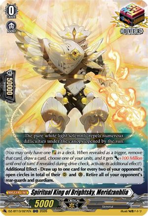Spiritual King of Brightsky, Meridzanblia (DZ-BT13/027EN) - DZ-BT13: Parallactic Clash