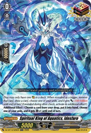 Spiritual King of Aquatics, Idosfaro (DZ-BT13/029EN) - DZ-BT13: Parallactic Clash