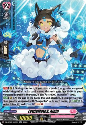 LettiaMateS, Alpin (DZ-BT13/053EN) - DZ-BT13: Parallactic Clash