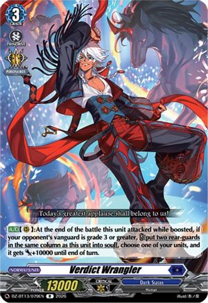 Verdict Wrangler (DZ-BT13/079EN) - DZ-BT13: Parallactic Clash