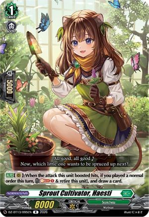 Sprout Cultivator, Haesti (DZ-BT13/095EN) - DZ-BT13: Parallactic Clash