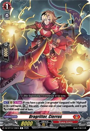 Dragritter, Cierrus (DZ-BT13/109EN) - DZ-BT13: Parallactic Clash