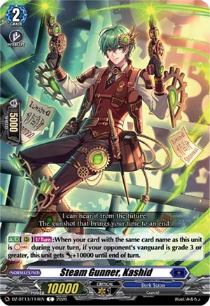 Steam Gunner, Kashid (DZ-BT13/114EN) - DZ-BT13: Parallactic Clash