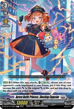 Aurora Battle Princess, Shocking Capucine (DZ-BT13/120EN) - DZ-BT13: Parallactic Clash