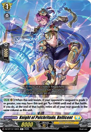 Knight of Pulchritude, Bellicent (DZ-BT13/132EN) - DZ-BT13: Parallactic Clash