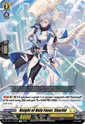 Knight of Holy Favor, Sharlid (DZ-BT13/133EN) - DZ-BT13: Parallactic Clash