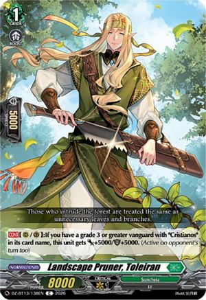 Landscape Pruner, Toleiran (DZ-BT13/138EN) - DZ-BT13: Parallactic Clash