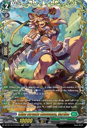 Wind Streaks Huntsman, Gartise (FFR) (DZ-BT13/FFR15EN) - DZ-BT13: Parallactic Clash