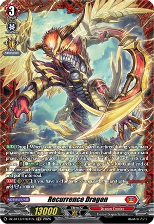 Recurrence Dragon (FR) (DZ-BT13/FR01EN) - DZ-BT13: Parallactic Clash