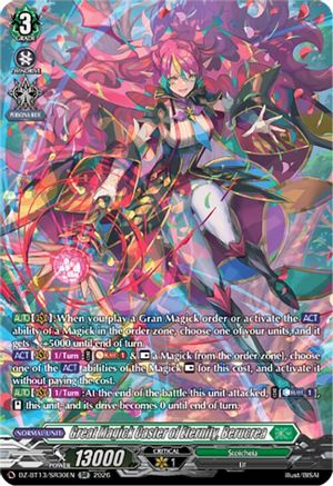 Great Magick Caster of Eternity, Berucrea (SR) (DZ-BT13/SR30EN) - DZ-BT13: Parallactic Clash