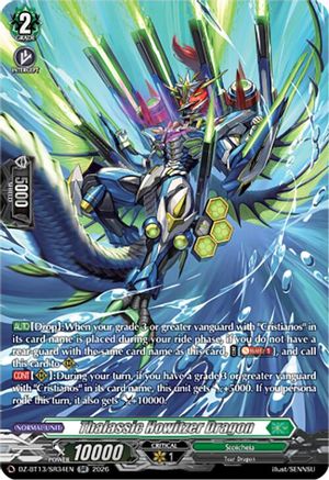 Thalassic Howitzer Dragon (SR) (DZ-BT13/SR34EN) - DZ-BT13: Parallactic Clash