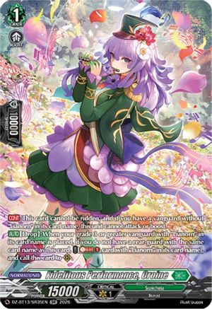 Fidelitous Performance, Croine (SR) (DZ-BT13/SR35EN) - DZ-BT13: Parallactic Clash