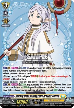 Journey to the Resting Place of Souls, Frieren (DZ-BT13/EX02EN) - DZ-BT13: Parallactic Clash