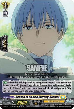 Reason to Go on a Journey, Himmel (DZ-BT13/EX18EN) - DZ-BT13: Parallactic Clash