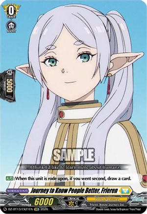 Journey to Know People Better, Frieren (DZ-BT13/EX21EN) - DZ-BT13: Parallactic Clash