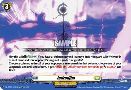 Judradjim (DZ-BT13/EX23EN) - DZ-BT13: Parallactic Clash