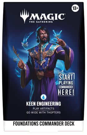 Foundations Commander Deck - Keen Engineering