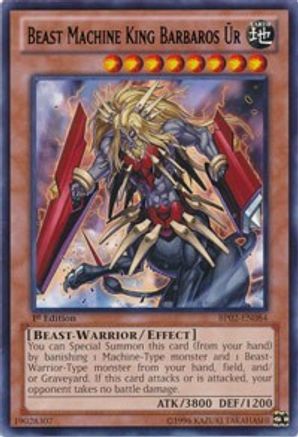 Beast Machine King Barbaros Ur (BP02-EN084) - Battle Pack 2: War of the Giants 1st Edition