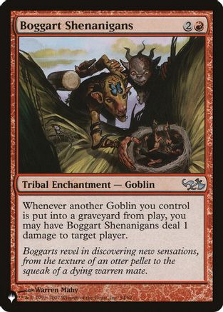 Boggart Shenanigans (LIST-054) - The List Reprints