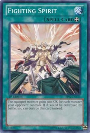 Fighting Spirit (BP02-EN153) - Battle Pack 2: War of the Giants Unlimited