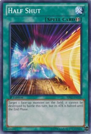 Half Shut (BP02-EN158) - Battle Pack 2: War of the Giants 1st Edition