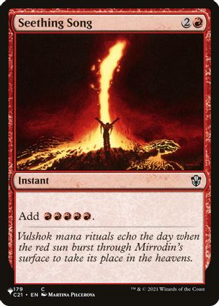 Seething Song (C21) (LIST-179) - The List Reprints