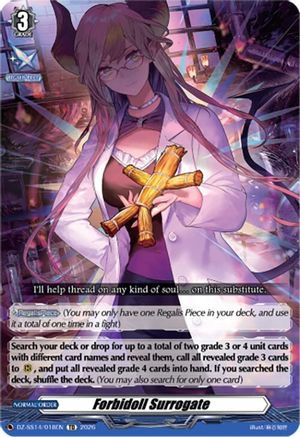 Forbidoll Surrogate (DZ-SS14/018EN) - DZ-SS14: Dragonic Overlord Start Deck