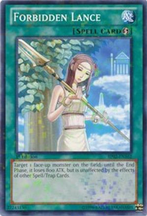 Forbidden Lance (Mosaic Rare) [BP02 - BP02-EN162]