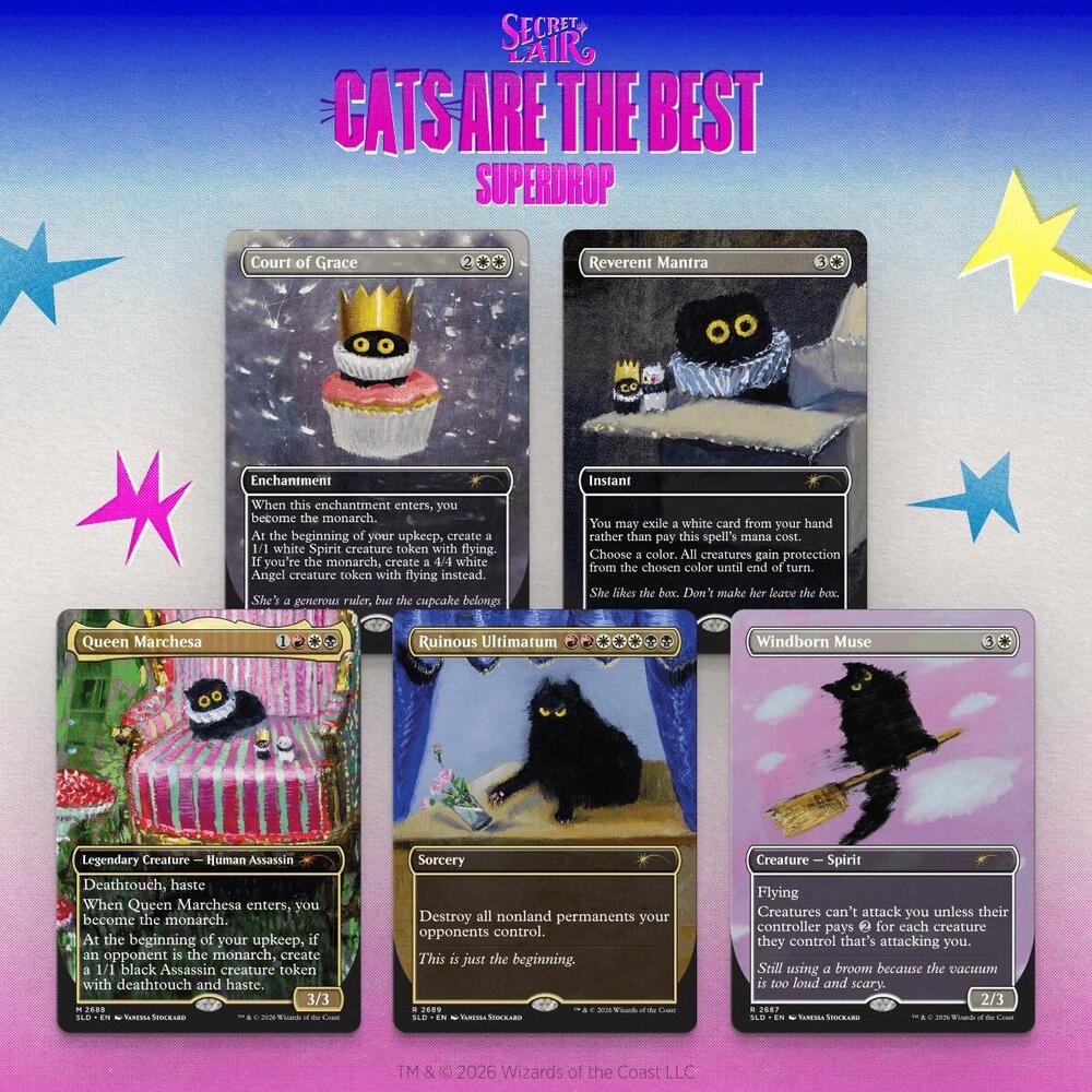 Secret Lair Drop: Purr Majesty