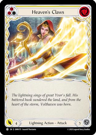 Heavens Claws (Blue) (OMN173) - Omens of the Third Age