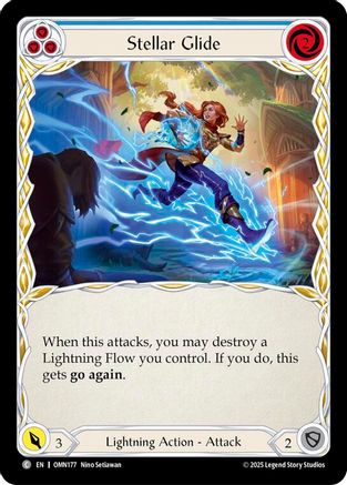 Stellar Glide (Blue) (OMN177) - Omens of the Third Age
