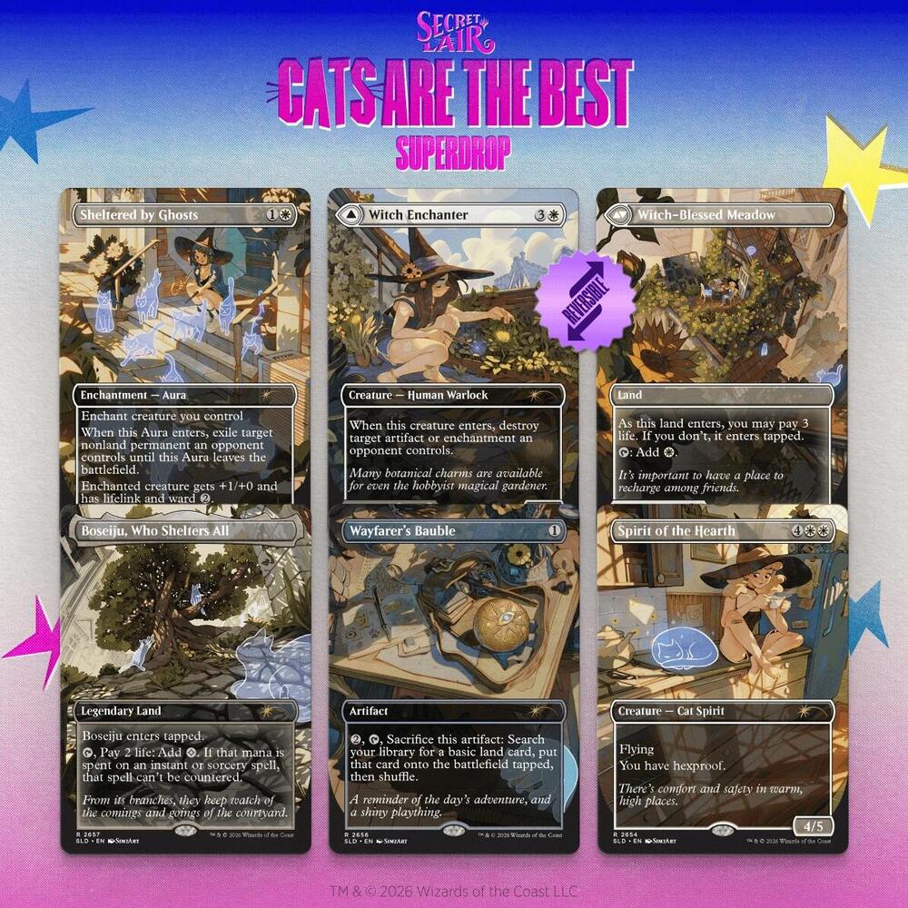 Secret Lair Drop: Witch's Familiar - Traditional Foil Edition
