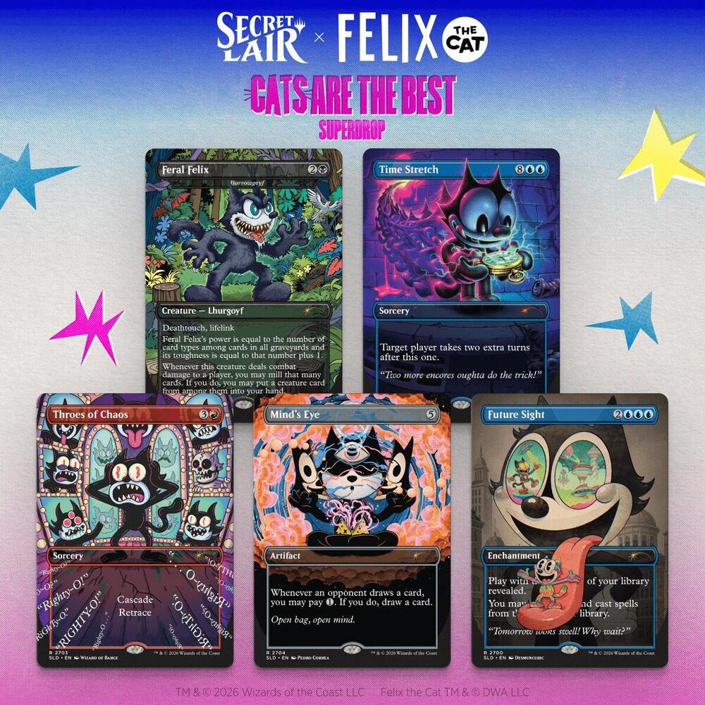Secret Lair x Felix the Cat - The Magic Bag of Tricks