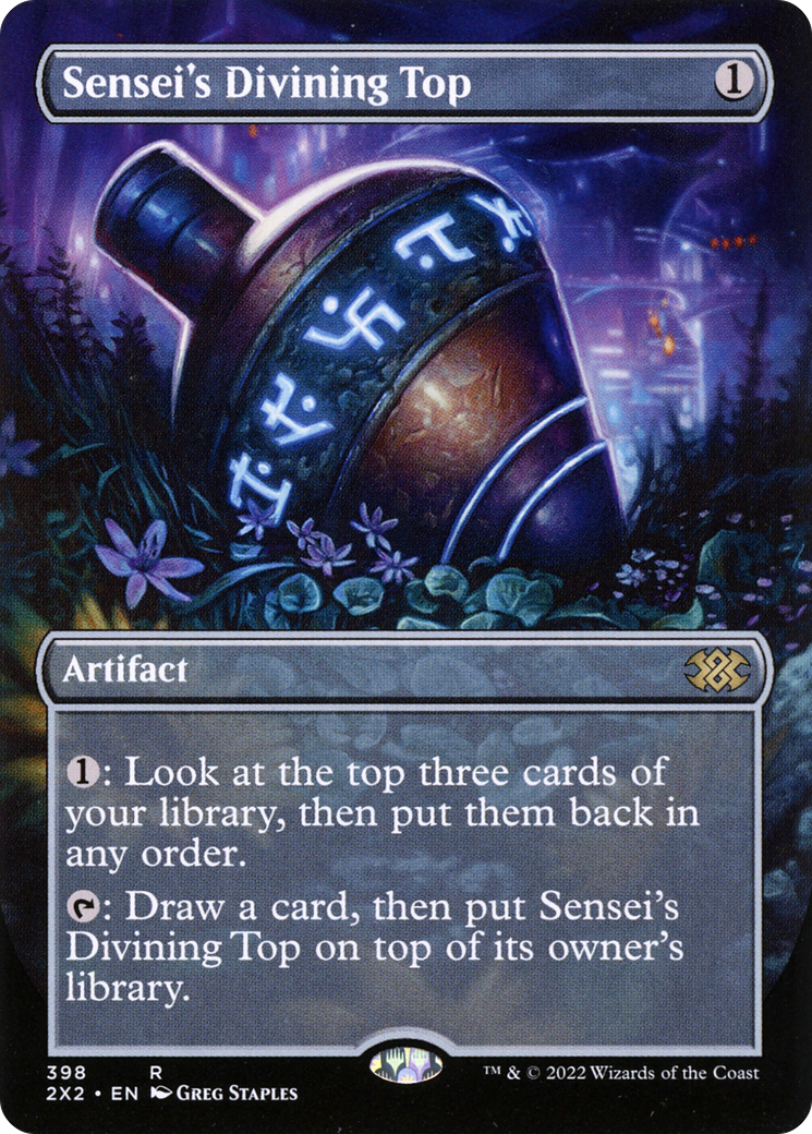 Sensei's Divining Top (Borderless) [2X2 - 398]