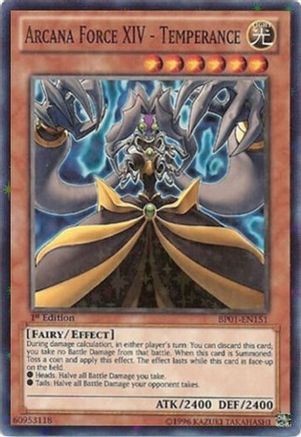 Arcana Force XIV - Temperance (Starfoil) (BP01-EN151) - Battle Pack: Epic Dawn Unlimited