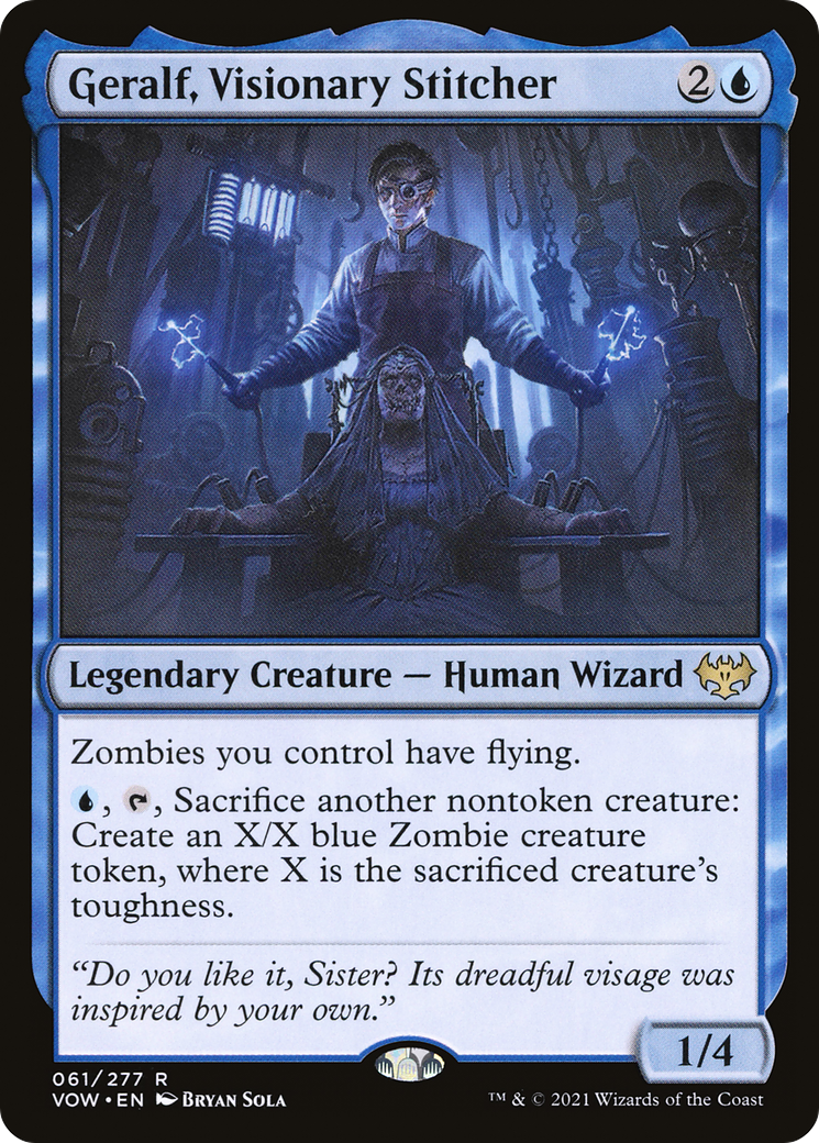 Geralf, Visionary Stitcher [VOW - 61]
