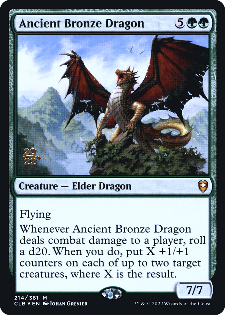 Ancient Bronze Dragon [PRE - 214]