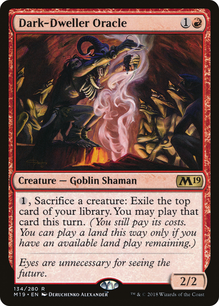 Dark-Dweller Oracle [M19 - 134]